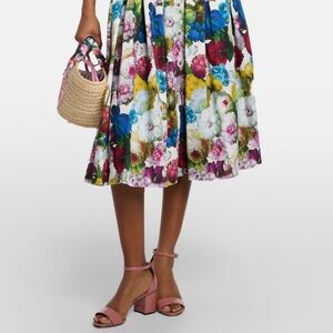 Dolce & Gabbana Pink Block Heel Sandals